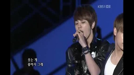 [hd]110925 Infinite-be Mine (remix Ver.) Kbs Open Concert