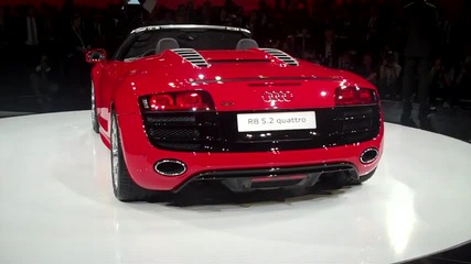 Audi R8 Spyder Preview 2009 Frankfurt Iaa 
