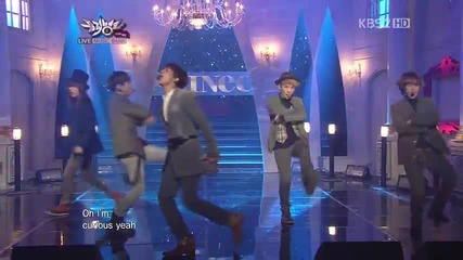 Shinee - Sherlock ( Clue + Note ) @ Music Bank (23.03.2012)