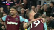 West Ham United with a Goal vs. Everton