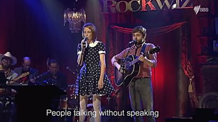 The Sound of Silence ☀️ Emma Louise Husky Gawenda on Rockwiz with Lyrics ☀️ Превод в инфо