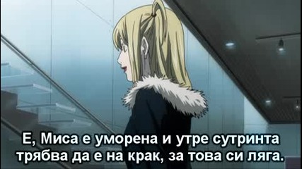 Death Note - Епизод 21 Bg Sub Hq