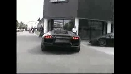 Lamborghini Reventon parking in Sant agata 