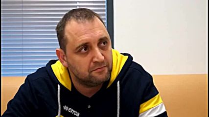 Обширно интервю на треньора на волейболния Марица