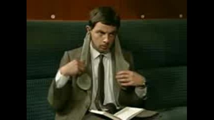 Mr Bean In Train