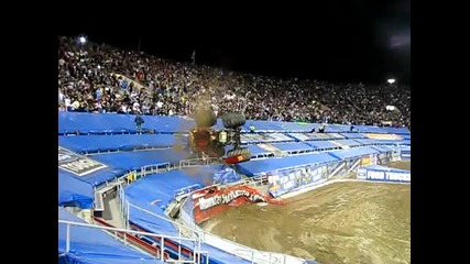 Shockwave Jet Truck Night-monster Jam 3