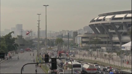 Тестваха системата за евакуация на Маракана
