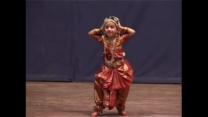 Индийска малка танцьорка