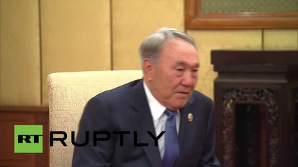 China: Putin and Nazarbayev meet ahead of WWII commemorations