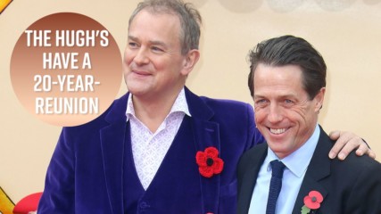Hugh Grant & Hugh Bonneville reunite in Paddington 2
