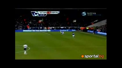 11.1.2012 Тотнъм-евертън 2-0 Премиършип