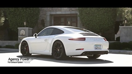 Driving Accelerating Sounding - The New Porsche 991 Carrera by Agency Power