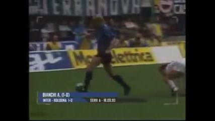 Inter - Bologna 1-0 - Campionato 1990-91