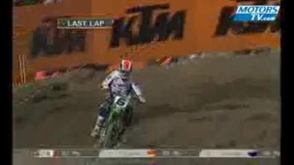 Arrivee course 2 Motocross des Nations 2009 Italie
