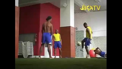 Ronaldinho, Robinho,roberto carlos