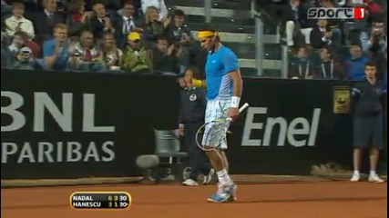 Nadal vs Hanescu Atp Rome 2010 3r 