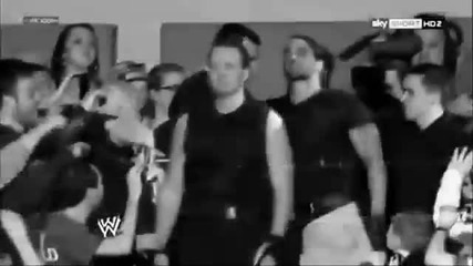 Eve and Cm Punk ft The Shield & Kelly