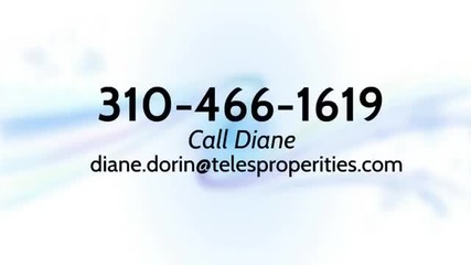 Santa Monica Best Real Estate Agent Diane Dorin 310.466.1619