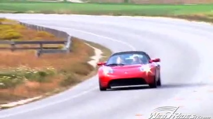 Tesla Roadster at 2006 La Auto Show