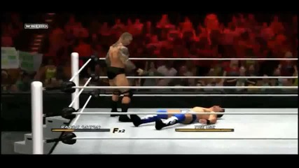 Wwe '12 Randy Orton Entrance+comeback Attack,wake Up Taunt,signatures,finishers,celeb