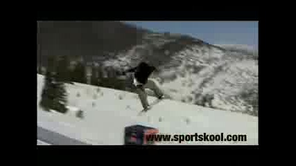 Snowboarding Front & Back Jumps & Turns