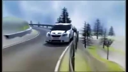 3d Simulation of Robert Kubica Rally Crash in Andora 2011