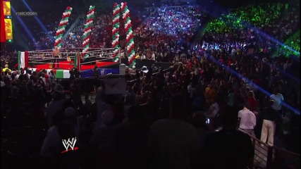 Dolph Ziggler crashes Alberto Del Rio's Championship Fiesta * Разбиване Юни 28, 2013