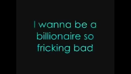 Travis Mccoy Ft. Bruno Mars - Billionaire [ Lyrics ]