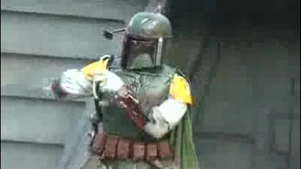Boba Fett dances to Michael Jackson and Lady Gaga 