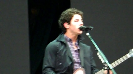 Bb Good - Jonas Brothers ( Soundcheck ) 