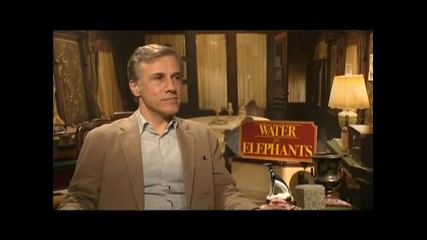 Robert, Christoph and Reese Interviews for Water For Elephants