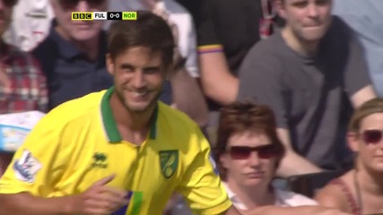 Фулъм - Норич 5-0 / Barclays Premier League 2012-13 - 1 кръг