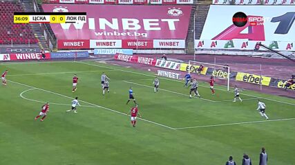 ЦСКА - Локомотив Пд 0:0 /първо полувреме/