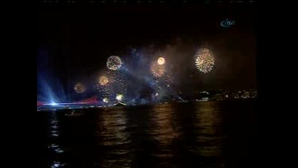 Фойерверки на Златният рог - Истанбул 