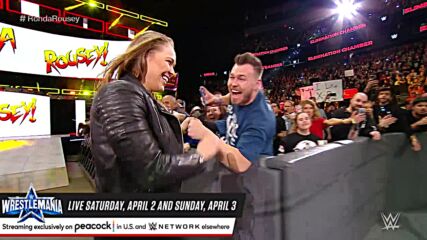 Ronda Rousey smashes Triple H through a table during WWE contract signing: WWE Elimination Chamber 2018 (Full Segment)