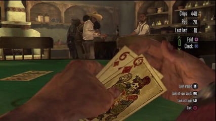 (#58) Red Dead Redemption - Walkthrough - Part 58 - Playing Poker 