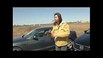 Volkswagen Passat cc срещу Audi A5 и Skoda Superb (руски език) 