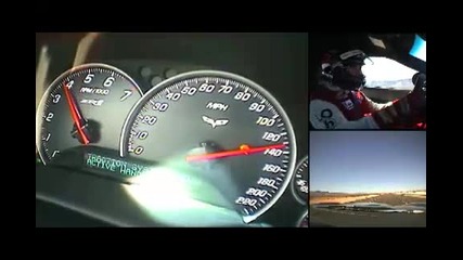 Zr1 Goes 200+ Mph! - 2009 Corvette Zr1 Top Speed Run 