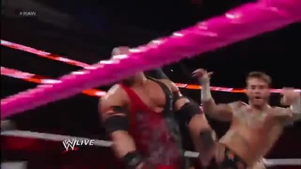 Cm Punk & R-truth vs. Ryback & Curtis Axel
