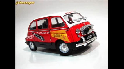 1:18 1964 Fiat 600d Multipla La Marmitta Abarth