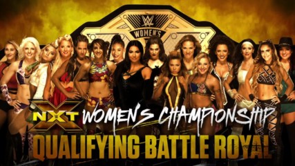 It's every woman for herself in tonight's NXT Women's Championship Qualifying Battle Royal