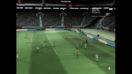 Fifa 07 Гол на Хунтелаар