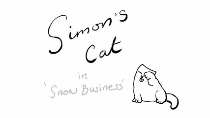 Simon's Cat 'snow Business'