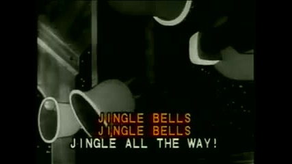 Оригиналната анимация и песен Jingle Bells - караоке 