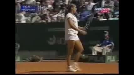 Rome 2000 Final Seles vs Mauresmo part 3