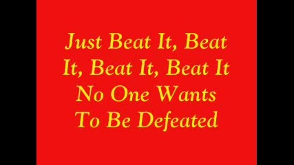 Michael Jackson - Beat it (remix) lyrics + download link 