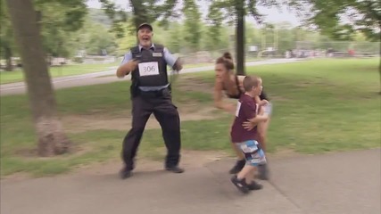 Смешна Скрита Камера - Police Vs Kids Marathon