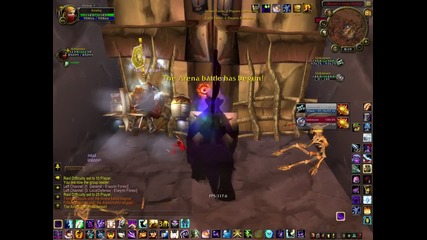 World of Warcraft Cataclysm - (monster-wow) 2v2 Mage Priest Faceplant