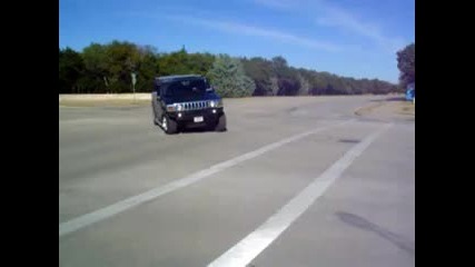 Hummer Drifting 