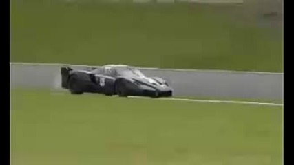 Ferrari Fxx дивее с Michael Schumacher 